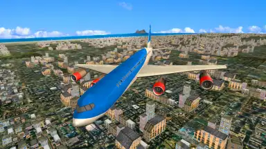 Airplane Pilot Simulator 3D скриншот 5
