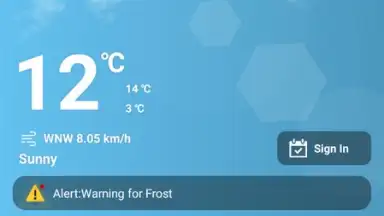 Daily Weather Free скриншот 3