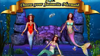 Cute Mermaid Simulator 3D скриншот 14
