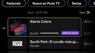 Pluto TV скриншот 1