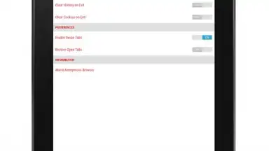 Anonymous Browser скриншот 12