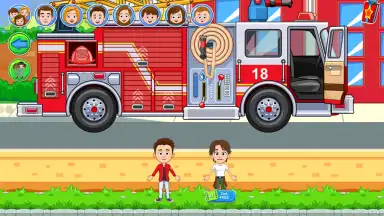 My Town : Firestation Free скриншот 5