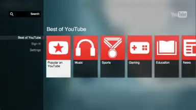 YouTube for Google TV скриншот 4