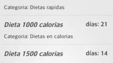 Diets for losing weight скриншот 9