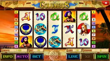 Columbus Deluxe slot скриншот 7