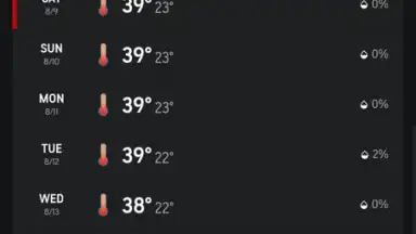 AccuWeather скриншот 2