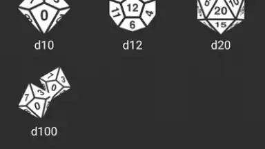 RPG Simple Dice скриншот 1