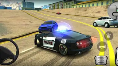 Police Car Drift شرطة الهجوله скриншот 5