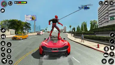 Spider Rope Hero - Crime Game скриншот 5