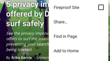DuckDuckGo Private Browser скриншот 6