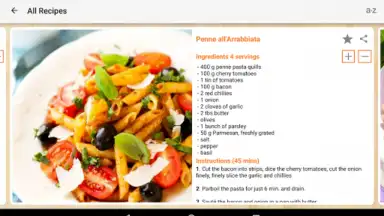 Pasta Rezepte скриншот 9