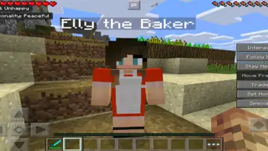 Minecraft Comes Alive PE Mod скриншот 1