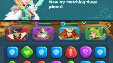 Valiant Tales: Puzzle RPG скриншот 5