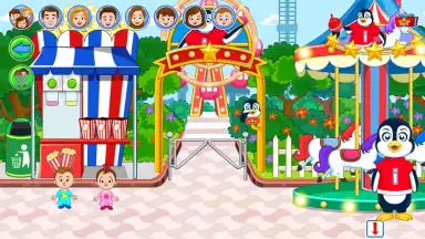 My Town : ICEME Amusement Park Free скриншот 7