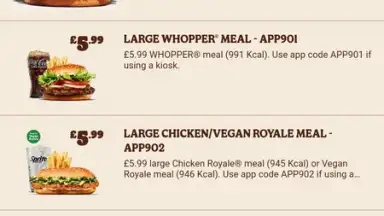 Burger King App: Food & Drink скриншот 13