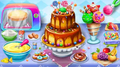 Cake Maker DIY Baking Games скриншот 2