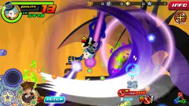 KINGDOM HEARTS Uχ Dark Road (JP) скриншот 3