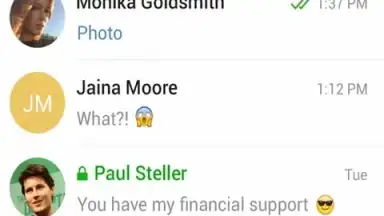 BD Messenger скриншот 1