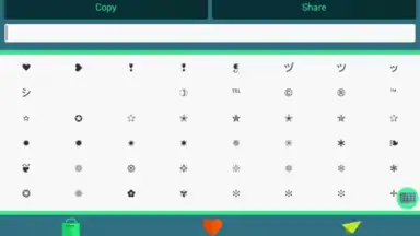 ASCII Text Symbols скриншот 8
