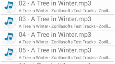 Music Folder Player Free скриншот 3