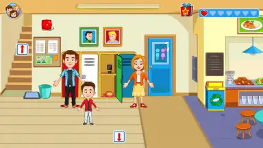 My Town : School Free скриншот 3