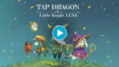 Tap Dragon: Little Knight Luna скриншот 1