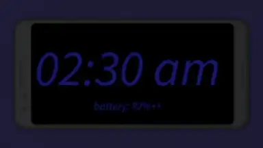 Night Clock (Digital Clock) скриншот 1