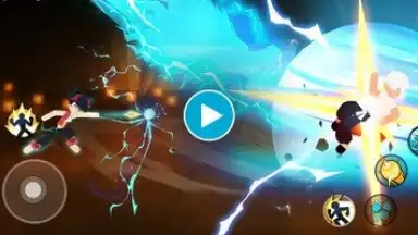 Stickman Cursed: Phantom Fight скриншот 1