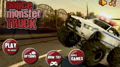 Police Monster Truck скриншот 4