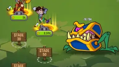 Idle Quest Heroes скриншот 1