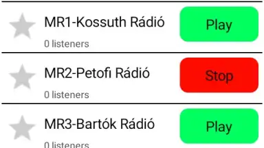 Hungarian Radio Online скриншот 2
