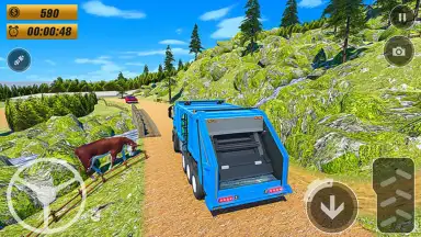 Offroad Truck Simulator - Garbage Truck Game скриншот 3