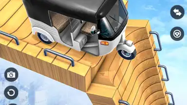 Tuk Tuk Taxi Driving Games 3D скриншот 5