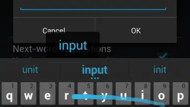 Jelly Bean Keyboard 4.3 скриншот 3