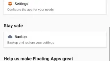 Floating Apps скриншот 19