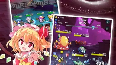 Touhou Dungeon Battle Gameplay скриншот 1