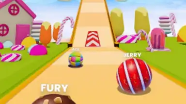 Candy Ball Run - Rolling Games скриншот 5