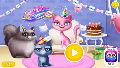 Cat Hair Salon Birthday Party скриншот 8