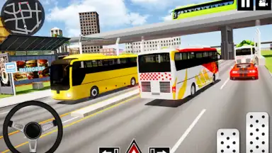 Coach Bus Driving - Bus Games скриншот 8