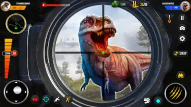 Wild Dino Hunting Jungle Games скриншот 2