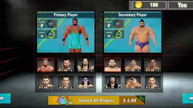 Tag Team Wrestling Games: Mega Cage Ring Fighting скриншот 6