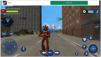 Bear Rope Hero Vice Town скриншот 7