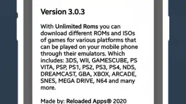 Unlimited Roms скриншот 3