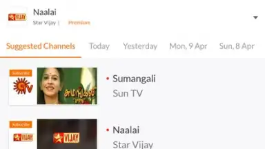 YuppTV LiveTV, Live Cricket скриншот 4