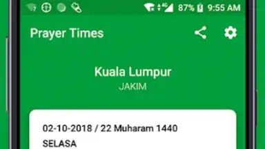 Addin Prayer Times скриншот 1