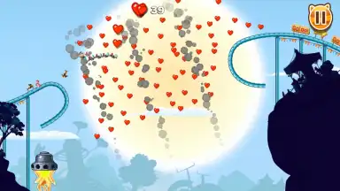 Nutty Fluffies Rollercoaster скриншот 5