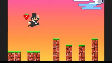 Super Mega Runners 8 Bit Mario скриншот 4