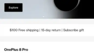 OnePlus Store скриншот 4
