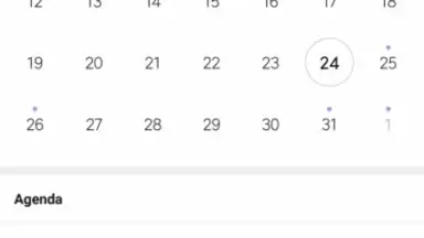 Mi Calendar скриншот 1