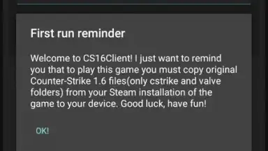 CS16Client скриншот 1
